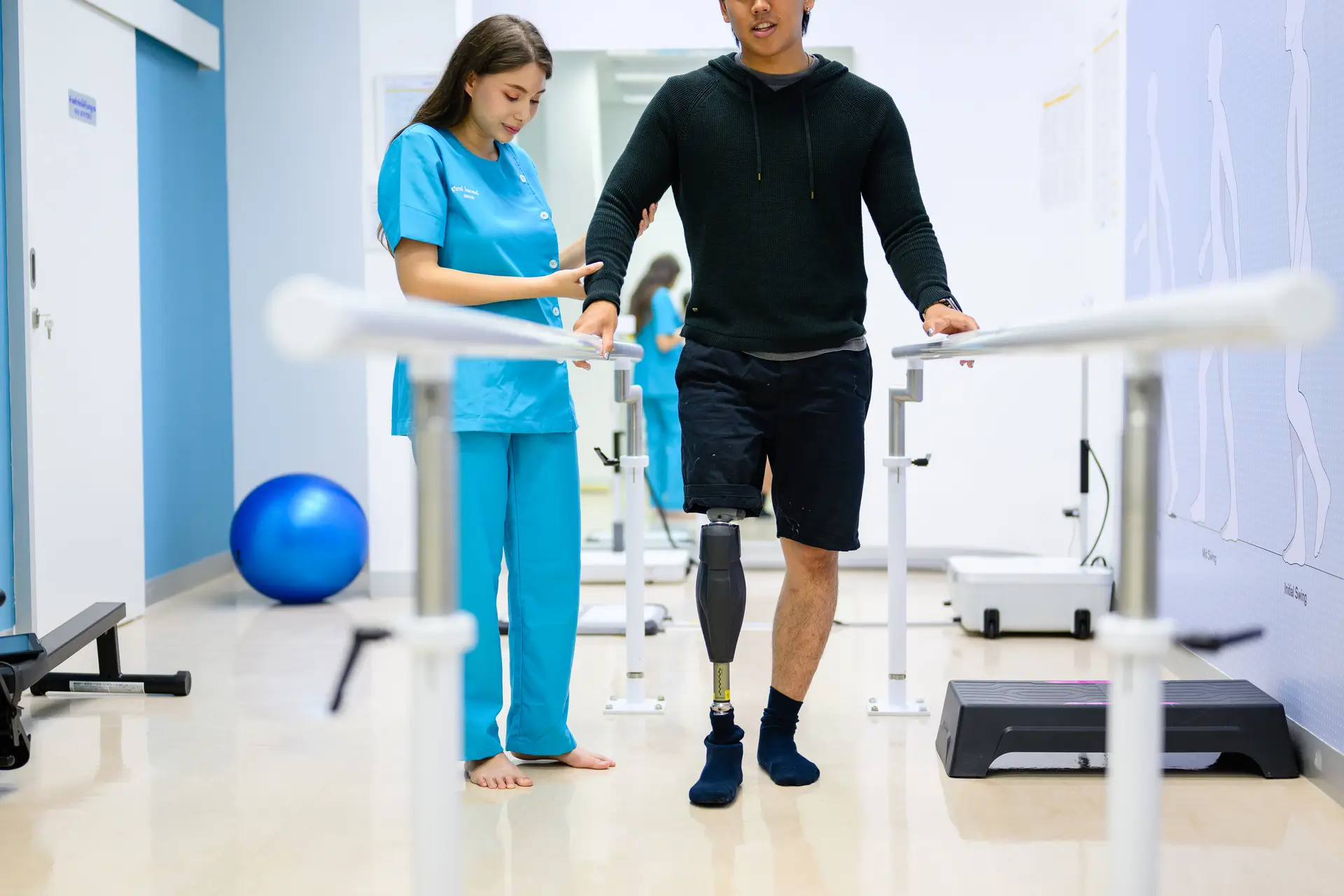Amputation Rehabilitation at Home Dubai